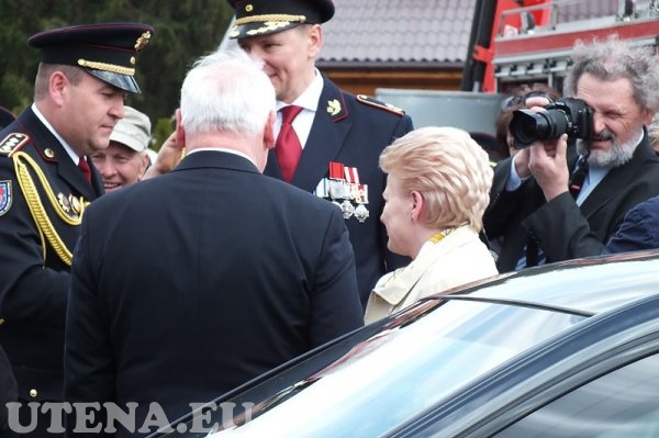 Į renginį atvyko Lietuvos Respublikos Prezidentė Dalia Grybauskaitė