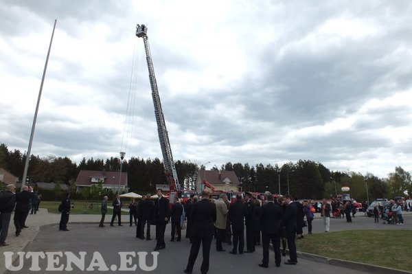 Vilniaus apskrities priešgaisrinės gelbėjimo valdybos aukštybininkų pasirodymas