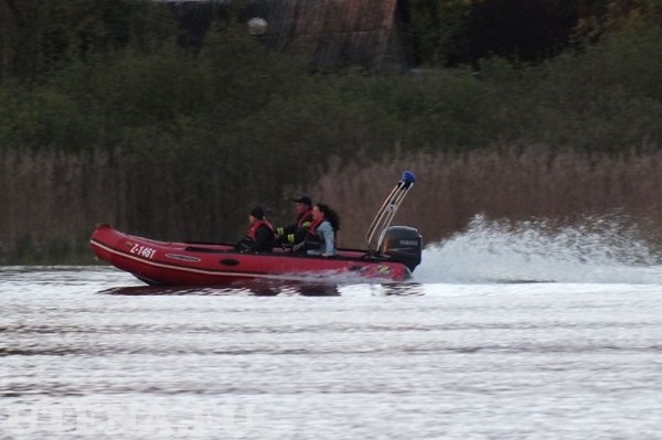 Ugniagesių gelbėjimo valtys Dauniškio ežere
