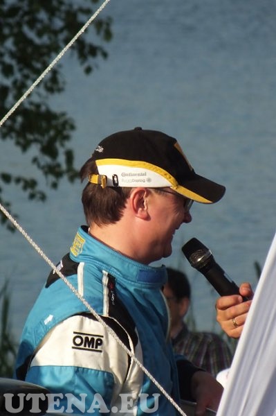 Samsonas Motrosport Rally Utena 2015 finišas prie Dauniškio ežero