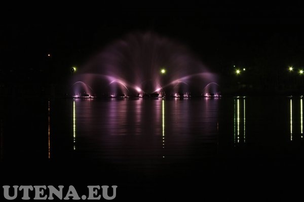 Dauniškio ežero fontanas
